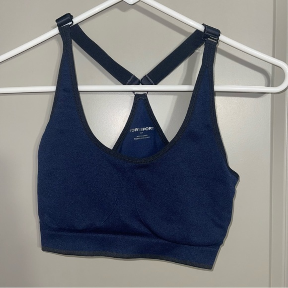 Tory Burch‎ Tory Sport| Sports Bra Navy Size Small